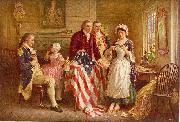 Jean Leon Gerome Ferris Betsy Ross oil painting reproduction